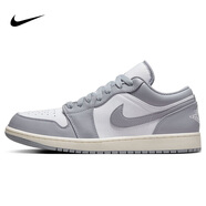 耐克NIKE緩震籃球鞋男喬丹AJ1 JORDAN1運(yùn)動(dòng)鞋 553558-053灰44.5