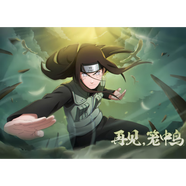 火影忍者貼紙海報(bào)卡通動(dòng)漫二次元周邊收藏學(xué)生裝飾貼紙海報(bào) 忍戰(zhàn)寧次-3 5寸(12.7cm*8.9cm)