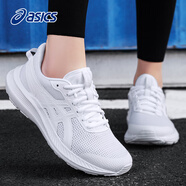 asics亞瑟士女鞋輕量跑步鞋夏季新款愛世克斯專業(yè)慢跑鞋子女透氣運動鞋 白色（新色系） 37.5