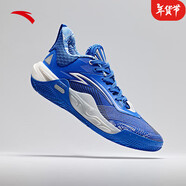安踏（ANTA）【KAI SPEED】歐文先驅1代丨氮科技緩震低幫籃球鞋男 騎士藍/紙莎白-1 43