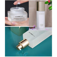 卡姿蘭水乳套蝸牛水漾保濕舒緩水乳角鯊烷升級補水 保濕水+保濕乳