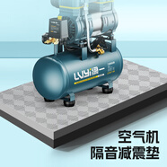 TMJD MISS增壓泵減震墊 增壓泵隔音墊消音空氣機電機防震墊緩沖墊墊降噪墊 大號： 80*40*4厘米黑灰【空氣機