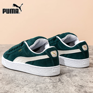 彪馬（PUMA）官方低幫板鞋男鞋女鞋2025新款翻毛皮經(jīng)典款情侶運動鞋男女休閑鞋 395205-21 39