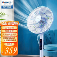 格力（GREE）電風(fēng)扇家用落地扇14葉大風(fēng)量智能遙控直流變頻省電扇立式FDZ-40X96Bdg9