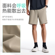 安踏速干運動短褲男夏季吸濕透氣健身訓(xùn)練跑步戶外休閑梭織五分褲