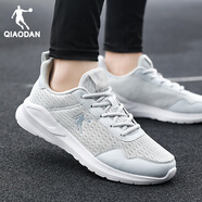 喬丹男鞋跑步鞋2025秋冬新款網(wǎng)面透氣運動(dòng)鞋男士旅游休閑鞋慢跑鞋子男 灰銀色/喬丹白 41