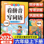 斗半匠 六年級看拼音寫詞語 六年級上冊下冊人教版教材同步生字詞語專項(xiàng)訓(xùn)練一課一練
