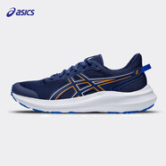asics亞瑟士男鞋秋季跑步鞋JOLT 5透氣減震穩(wěn)定跑鞋輕便網(wǎng)面運動鞋子男 藍色/棕色 46.5