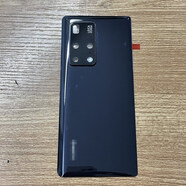 Z適用于華為matex2原裝拆機玻璃后蓋X2原廠(chǎng)后蓋真皮外殼素皮電池蓋 Mate X2亮黑色 真拆機98-99新