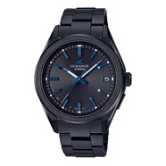 卡西歐（CASIO）手表 OCEANUS海神系列太陽(yáng)能六局電波夜光防水鋼帶商務(wù)時(shí)尚男表 OCW-T200SB-1A