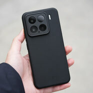 旭杉斯本Sunby柔盾適用于小米15手機殼保護套軟殼磁吸殼全 紋理黑色實(shí)色 精孔