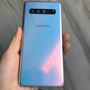 三星（SAMSUNG）原裝適用S6edge+原裝電池后蓋G9200玻璃后殼G9250 G9280外殼s105g S10 5G版韓版原裝后蓋【銀白色】 6.7寸屏 三星其他型號