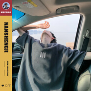 楠笙記男生t恤夏天簡(jiǎn)約五分短袖男潮流寬松學(xué)生純棉重磅圓領(lǐng)半袖體恤衫 深灰色 2XL