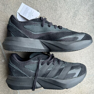 阿迪達(dá)斯 （adidas）男鞋2025夏季新款運動鞋LIGHTBLAZE流光跑鞋休閑鞋緩震跑步鞋 JH6941黑色 42.5