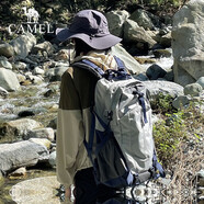 駱駝（CAMEL）登山包戶外背包旅行背包登山雙肩包徒步背包 2S04001A  高級(jí)灰