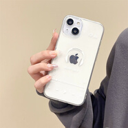 紅蘋果 (RED APPLE)創(chuàng)意耳機(jī)播放器適用蘋果13手機(jī)殼iphone14promax簡(jiǎn)約12女款11硅膠 透明ST128 iPhone16plus