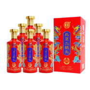 永豐牌北京二鍋頭清香型白酒整箱禮盒裝送禮 42%vol 500mL 6瓶 珍藏