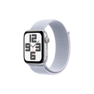 Apple Watch SE 2024款智能手表44毫米銀色鋁金屬表殼青云色回環(huán)式表帶【GPS款】聯(lián)通補貼