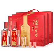 瀘州老窖 特曲 老字號 第十代 濃香型白酒 52度500ml*2*3傳承整箱 含酒具