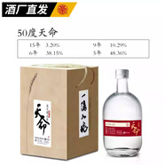 文王貢酒人生系列 不惑天命白酒 高端商務(wù)宴請 安徽濃香型自飲白酒 50度 1000mL 2瓶 【天命1L整箱】