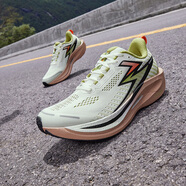 361°男鞋飛燃3.0專(zhuān)業(yè)馬拉松碳板跑鞋慢跑鞋緩震透氣競速運動(dòng)鞋跑步鞋 羽毛白/青竹色 飛燃2.5et 43