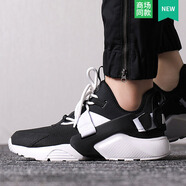 耐克（NIKE）新款女鞋秋季運動(dòng)鞋AirHuarache華萊士輕便舒適跑步鞋AH6804-600 AH6804-002經(jīng)典黑白色 36