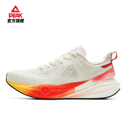 匹克態(tài)極7.0PRO跑步鞋男女夏季新品透氣緩震回彈訓練鞋體測運動(dòng)鞋子 乳白/紅 42