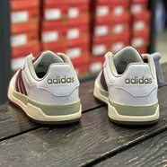 阿迪達斯 （adidas）休閑鞋男鞋女鞋2025秋季新款運動鞋NEO Entrap輕便低幫板鞋 JQ3926白色/紅色 45