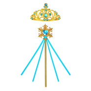 新品女童公主裙灰姑娘亮片拼接網(wǎng)紗蓬蓬連衣裙兒童舞臺演出禮服裙 皇冠A(yíng) 130 cm