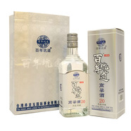 玉牛山百年坑道高粱酒20珍品陳釀42度濃香型白酒 42度 700mL 2盒 一個(gè)手提袋