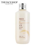 菲詩小鋪（The Face Shop）大米水乳套裝補水護膚品保濕米水清亮柔和潔面膏洗面奶男女用 ( 大米水150ml )