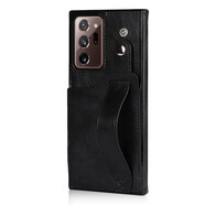 三星【品質(zhì)原裝】適用于適用galaxy note20ultra三星A32 5G手機(jī)殼galaxy a52保護(hù)套插卡a7 【黑色】 三星Galaxy Note20