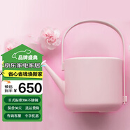 小提中式提梁燒水壺家用電熱水壺便攜式茶壺迷你多功能電煮壺隨身帶酒店旅行節(jié)日送禮茶室專業(yè)茶水壺 0.6L 粉色 第二代升級 （定制款）