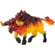 思樂Schleich S思樂玩具奇幻火焰怪獸埃蘭德大陸動物送男孩兒童禮 火焰牛