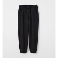 七見(jiàn)男士全棉磨毛運動(dòng)休閑簡(jiǎn)約百搭易打理休閑束腳衛褲 黑色 XXL 