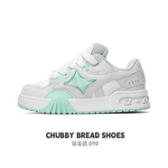 奇安達Q-AND板鞋男款2025新款休閑運動(dòng)百搭潮鞋白色軟底小眾風(fēng)面包鞋女 鉆石綠 39