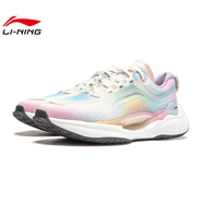 李寧（LI-NING）李寧休閑鞋女新款2024年秋季時(shí)尚網(wǎng)布透氣板鞋休閑鞋AGLU022 AGLU022-5 38