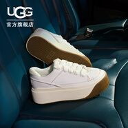 UGG春季新款女士輕便厚底EZ杜茨休閑鞋 1167499WHT|白色 41