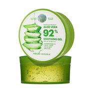 自然樂園（Nature Republic）蘆薈膠貼貼霜妝前補水曬后修護b5保濕乳液面霜蘆薈凝膠300ml*2