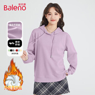 班尼路（Baleno）套頭連帽衛(wèi)衣女2025年春秋季薄款寬松休閑小個子外套上衣