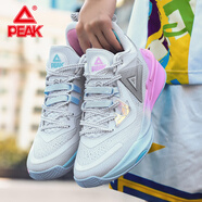 匹克（PEAK）態(tài)極籃球鞋男鞋蒼穹（北斗）舒適減震低幫耐磨實(shí)戰(zhàn)球鞋運(yùn)動(dòng)鞋男 DA430461淺灰 42