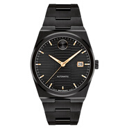 摩凡陀（Movado）男女款手表 BOLD Quest 黑色商務(wù)休閑自動(dòng)機械瑞士腕表情侶款  黑色3601274