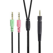 星因適用于Sennheiser森海塞爾G4ME One Game Zero耳機(jī)套配件耳罩耳麥 PC一分二/編織線  線長(zhǎng)200cm