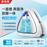 桂楓擦玻璃神器儲(chǔ)水款3-8mm雙面擦窗器玻璃刮水器高層擦窗神器
