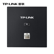 普聯(lián)（TP-LINK） 450M大功率無線面板式AP TL-AP450I-PoE 薄款 帶燈全屋WIFI開關(guān) TL-AP450I-PoE 薄款碳素黑