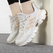 ADIDAS阿迪達(dá)斯旗店女鞋春運(yùn)動(dòng)時(shí)尚休閑鞋老爹鞋回彈跑鞋透氣清風(fēng)跑步鞋 3131/藕粉色/清風(fēng) 38