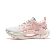 李寧Lining/李寧絕影CRC女反光輕量高回彈潮流運動(dòng)休閑鞋輕便AZGT01 鹽粉色AZGT018-13 37