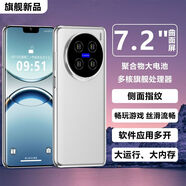 512G大內存S100全新款7.2英寸超薄大屏全網(wǎng)智能手機暢玩王者游戲5 白月光【全新未拆封】 8+256GB 官方標配