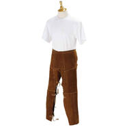 Black Stallion 101cm分體牛皮焊接防護圍裙 工業(yè)級成人通用勞保