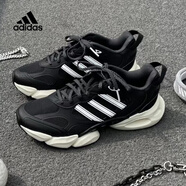 阿迪達斯 （adidas）休閑鞋男鞋秋季Climacool清風(fēng)運動鞋輕便潮流跑步鞋老爹鞋 IE7716/黑色 42.5